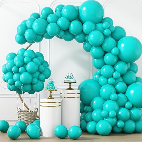 Miniatura 47 de Rubfac - Globos morados, 129 unidades, diferentes tamaños, 18, 12, 10 y 5 pulgadas para arco de guirnalda, látex, decoración de fiesta, cumpleaños