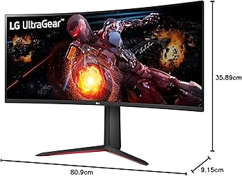 Amazon.co.jp: LG UltraGear QHD 34-Inch Curved Gaming Monitor