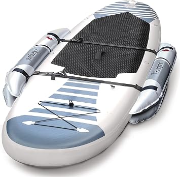 Stabilizers for Stand-Up Paddle Boards Universal Fit Inflatable SUP Balance Training Floats for Beginners, Kids, Fishing, Dogs, Yoga and More Heavy Duty PVC