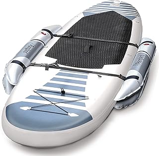 Stabilizers for Stand-Up Paddle Boards (Universal Fit) Inflatable SUP Balance Training Floats for Beginners, Kids, Fishing, Dogs, Yoga and More (Heavy Duty PVC)