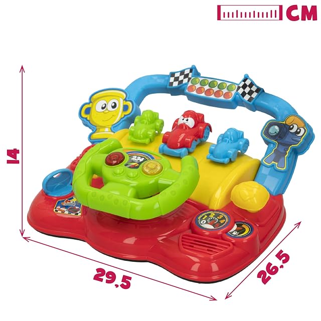 Foto 6 de 7 de winfun 46509 Volante Simulador Sport de conducción, Multicolor, Pack de 1