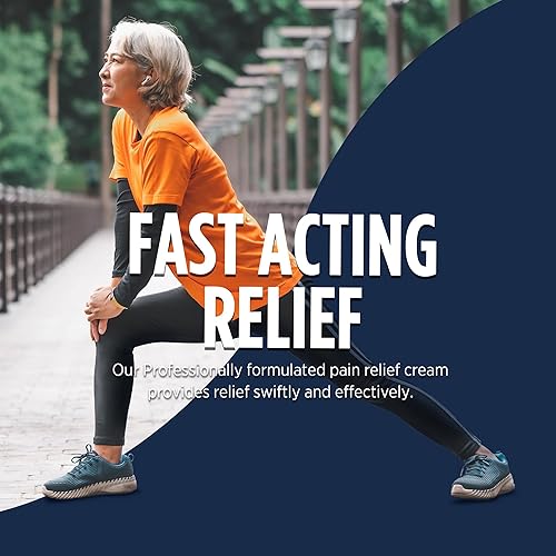 Miniatura 5 de Crema para aliviar el dolor, sin olor, sin grasa, penetrante profunda, crema tópica hidratante para dolor de articulaciones, espalda, dolor