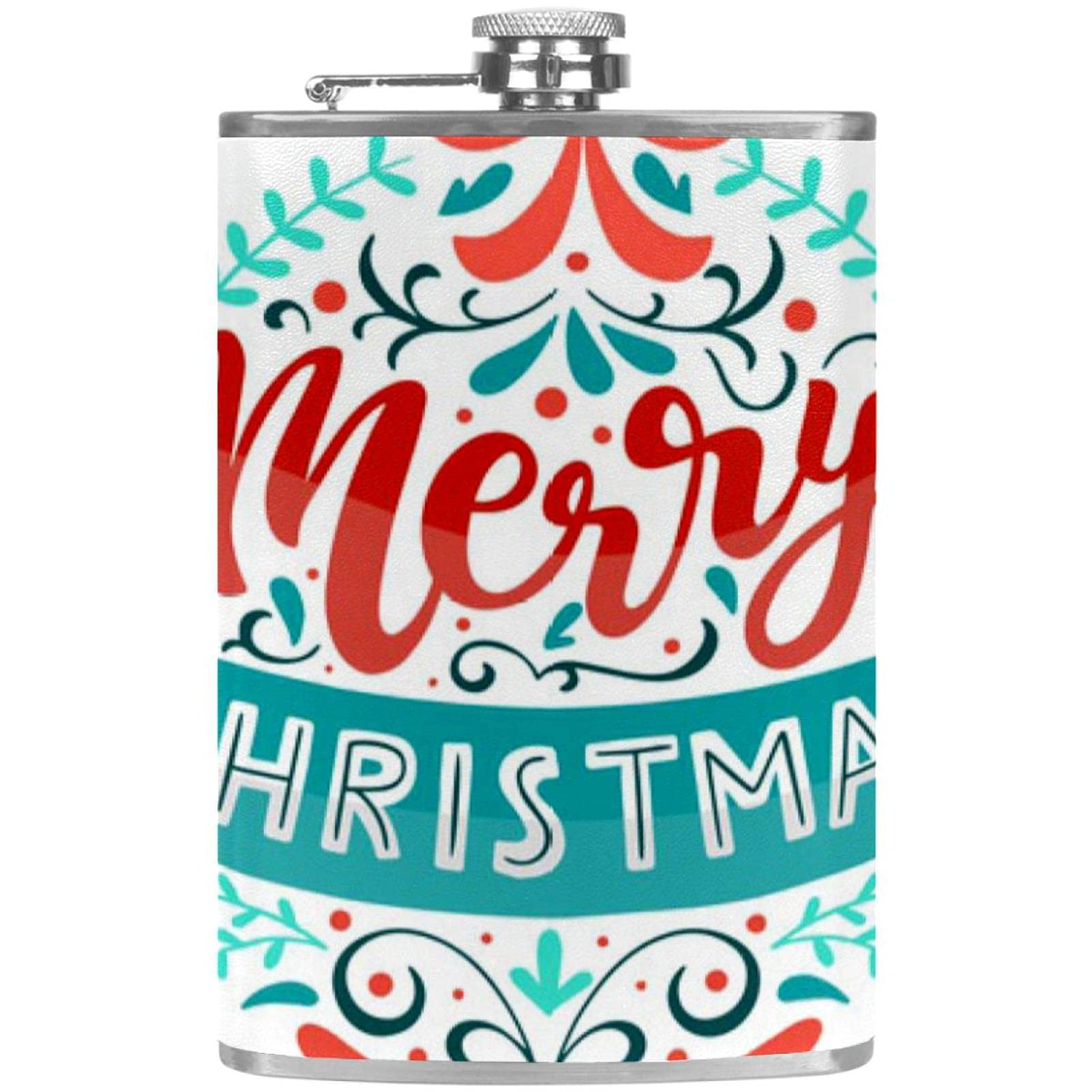 Flasque pour liqueur avec entonnoir de camping Noël