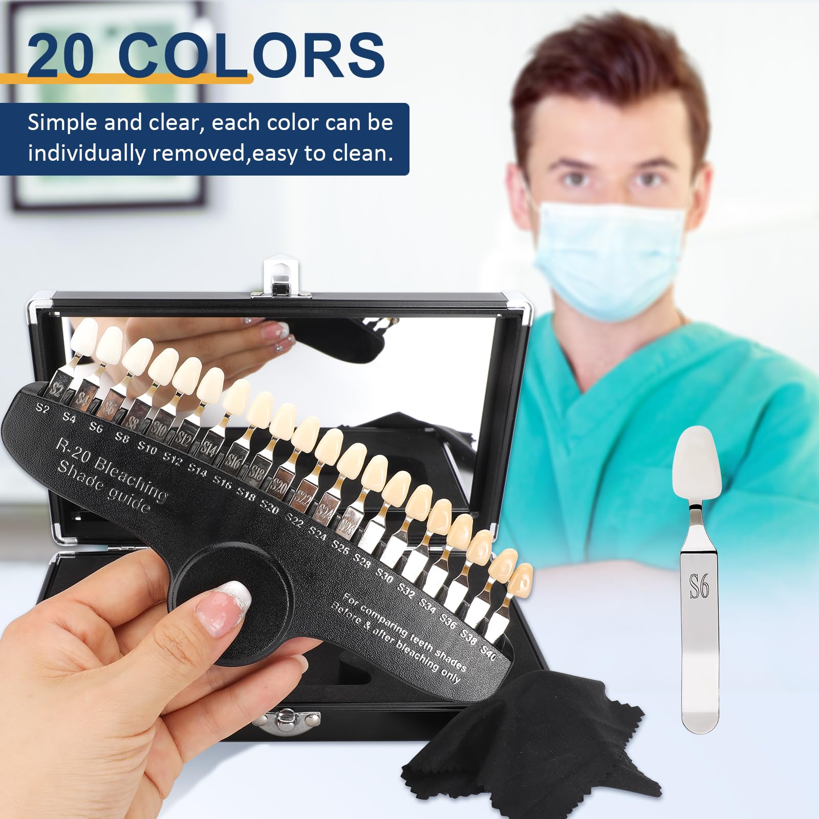 JET TOOTH SHADE 60/A1 1420-60 by BND 004OZ LANG DENTAL MFG CO