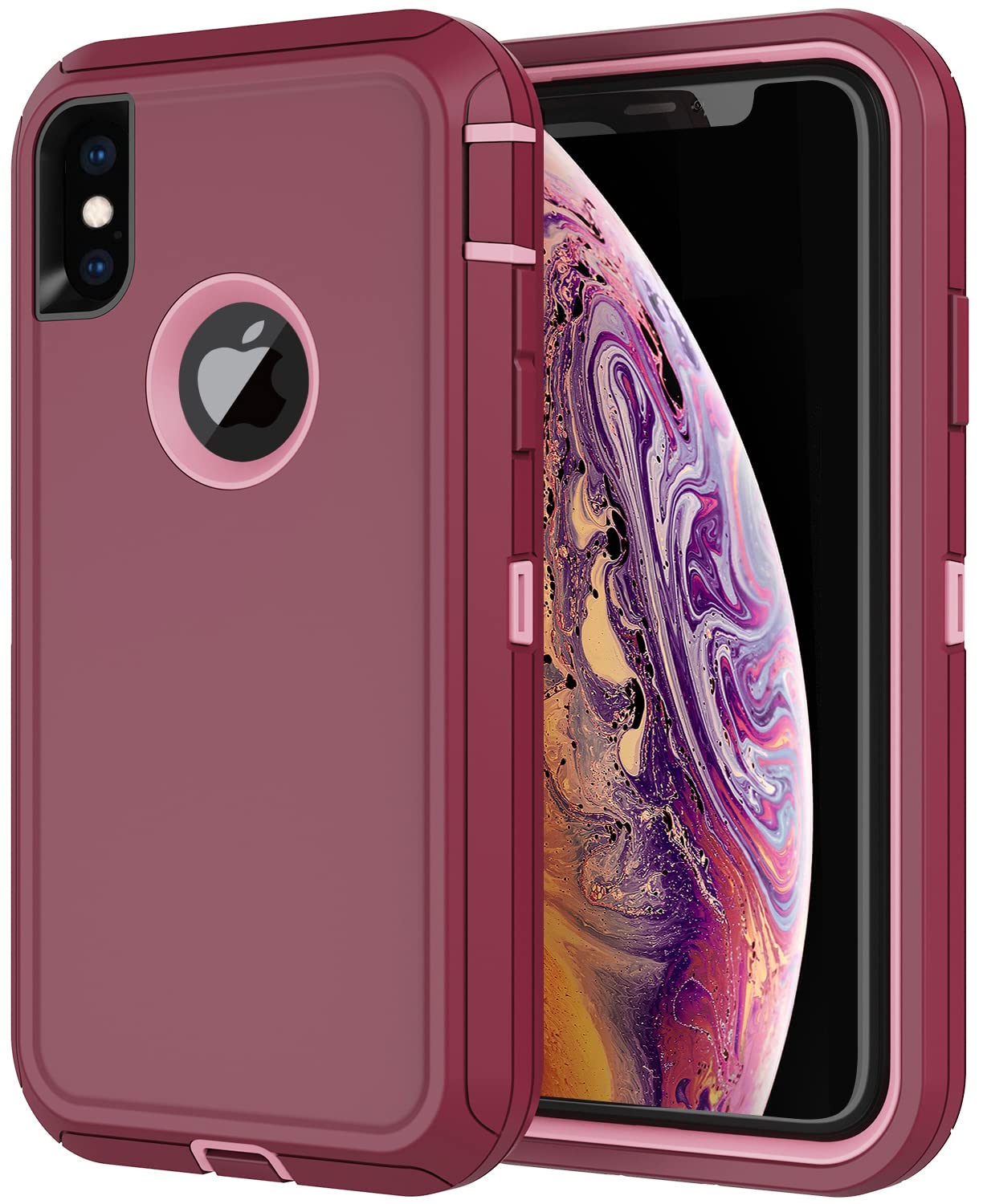 Amazon.com: Annymall for iPhone X Case, iPhone Xs Case with Screen