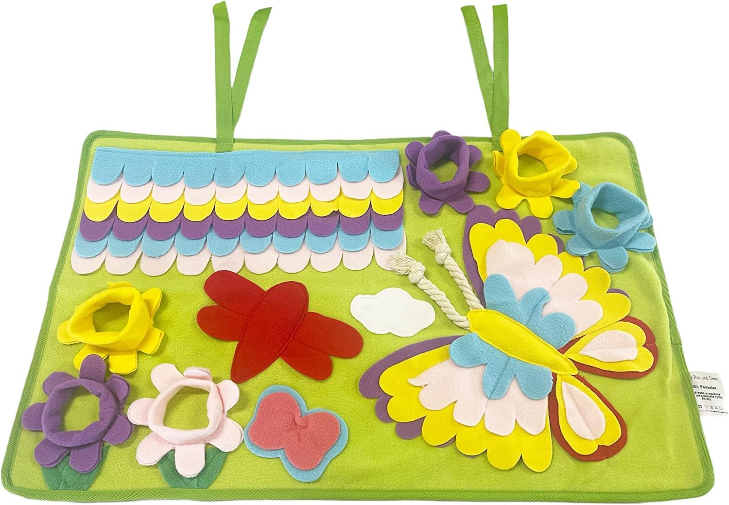 Piggy Poo and Crew Snuffle Foraging Mats for Dogs Puppies Pigs Rabbits Cats Small Animals