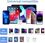 iPhone Fast Charger [MFi Certified] 2 Pack, 20W USB-C Wall Charger Adapter with 10FT USB-C to Lightning Cable, Type-C Charging Plug Compatible with iPhone 14/13/12/11 Pro Max/XS/XR/iPad, White