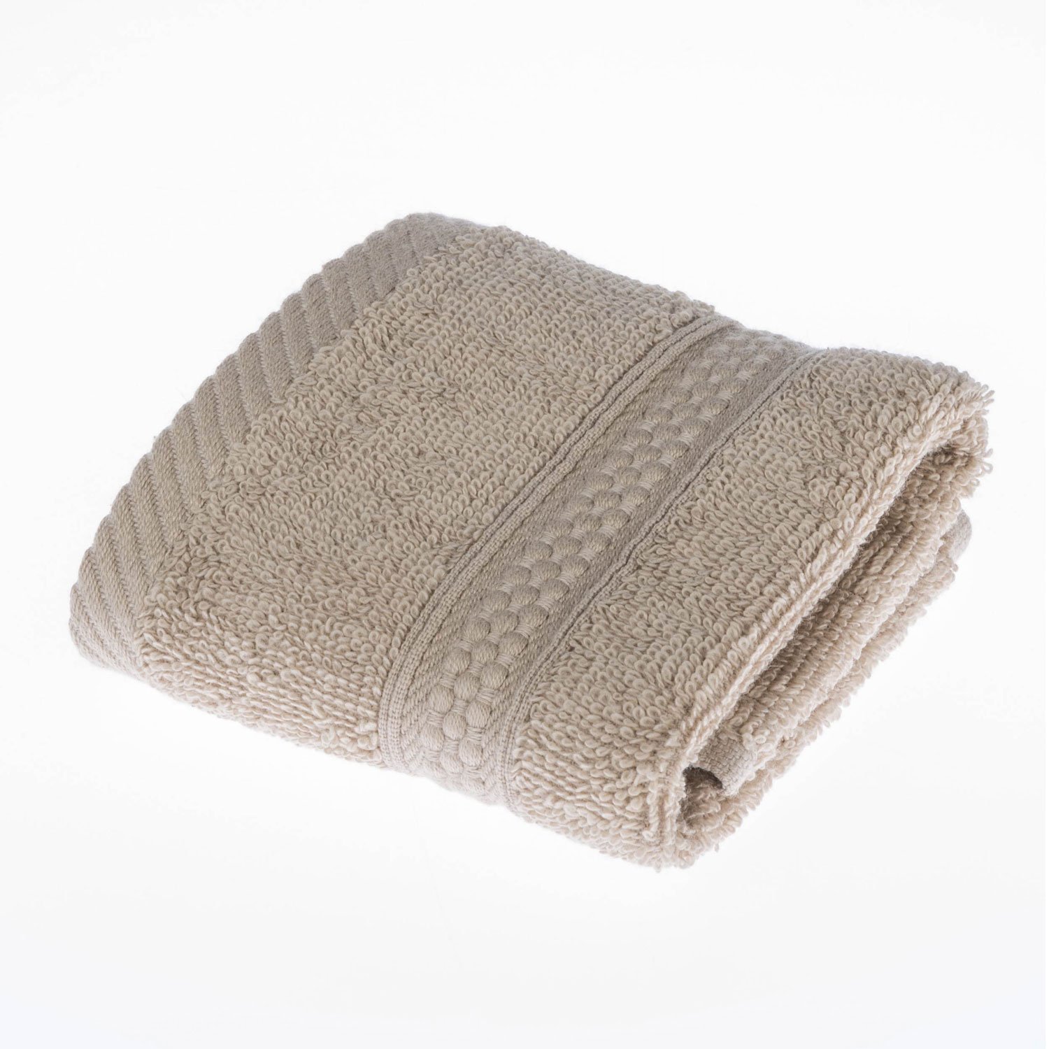 HOMESCAPES Light Blue Turkish Cotton Set of 4 Face Cloths Flannel Super Soft Thick & Absorbent 500 GSM Towel Heavy Weight for everyday Luxury — view 24