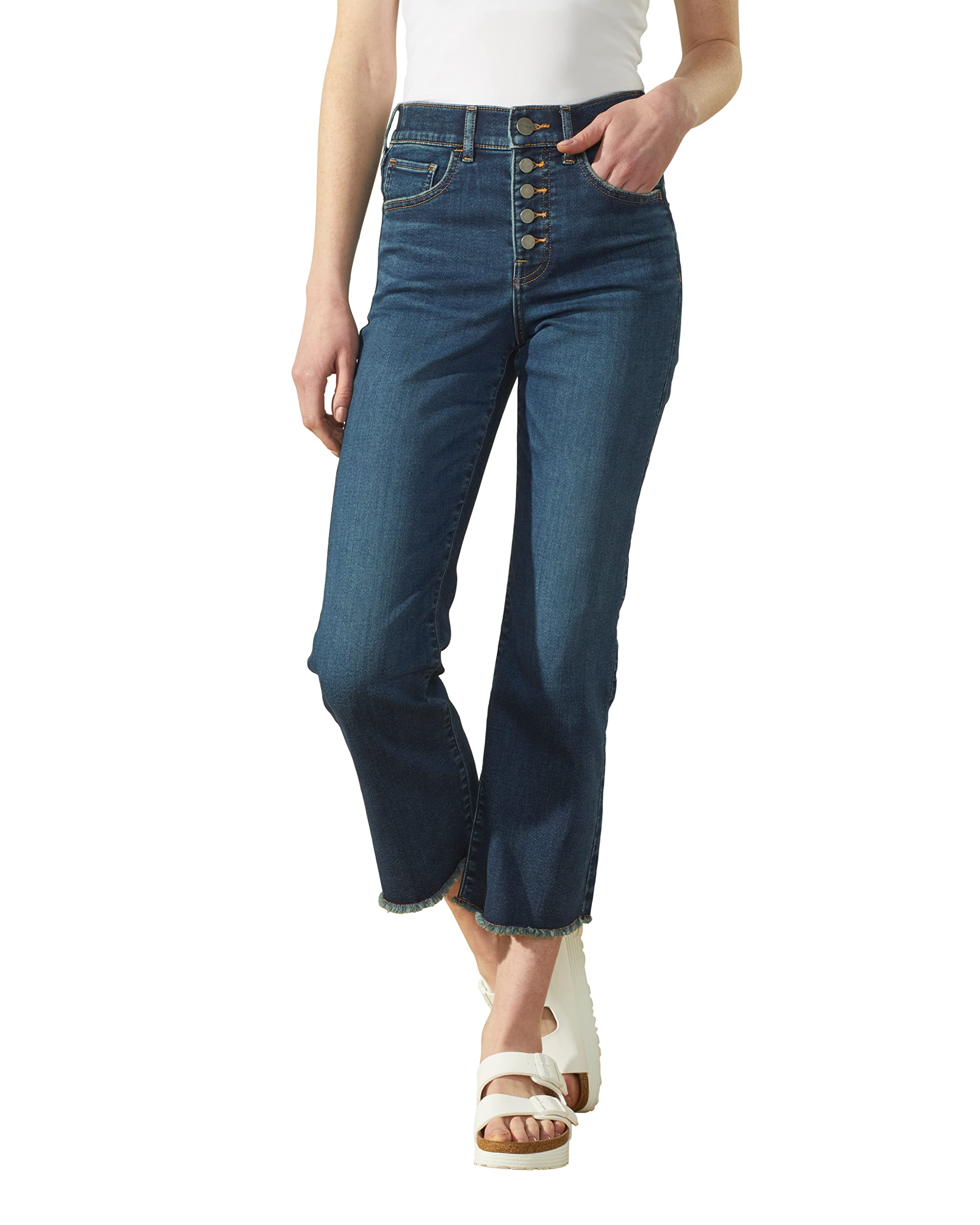 UpWest Women's All Day Kick Flare Denim