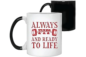 Motivational Coffee Mug: Stay Ready for Life