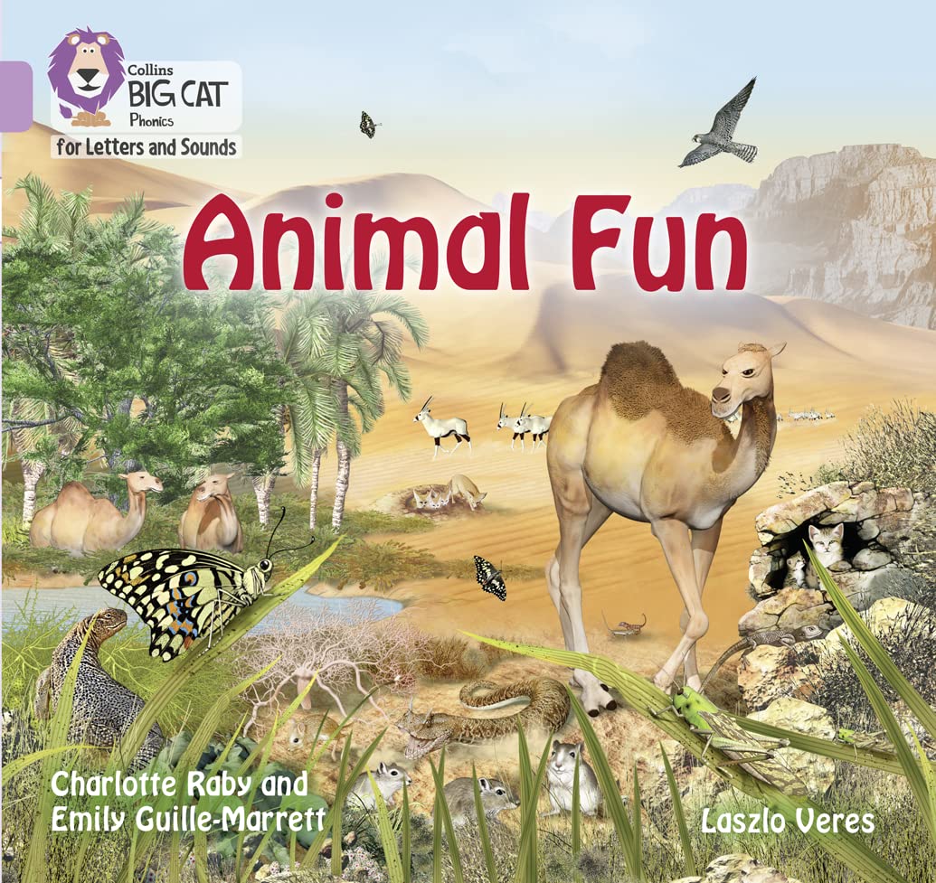 Animal Fun: Band 00/Lilac (Collins Big Cat Phonics for Letters and Sounds) Paperback – Import, 8 December 2017