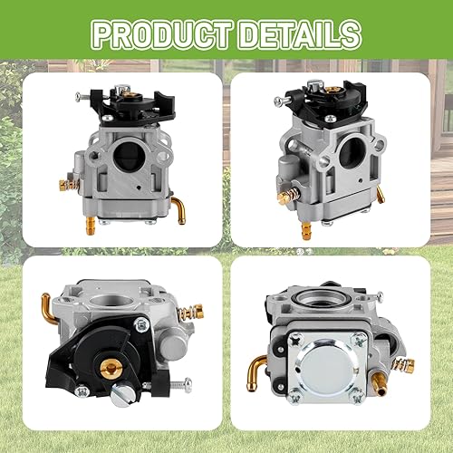 Miniatura 5 de Carburador PB-770 para Echo PB-770H PB-770T Soplador de mochila A021001870 A021003940 Reemplazo para W-albro WYK-406 WYK-406-1 WYK-345-1 Shindaiwa
