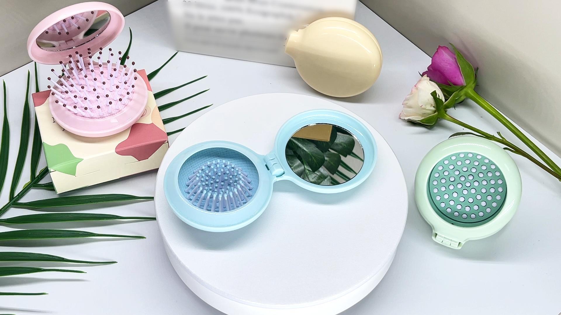 hirohiroシジミチョウセット Amazon.com : Arthaxi Travel Hairbrush and Mirror Set for Women