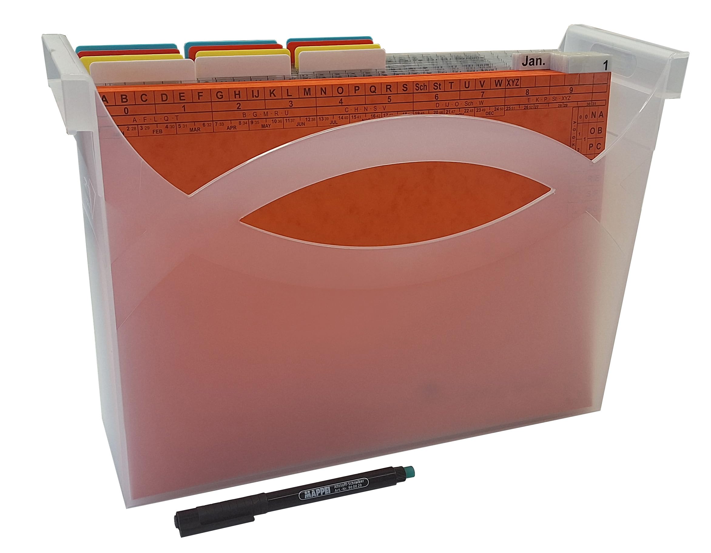 Clean Desk Set -Small-T-, Wiedervorlage nach Tagen und Monaten
