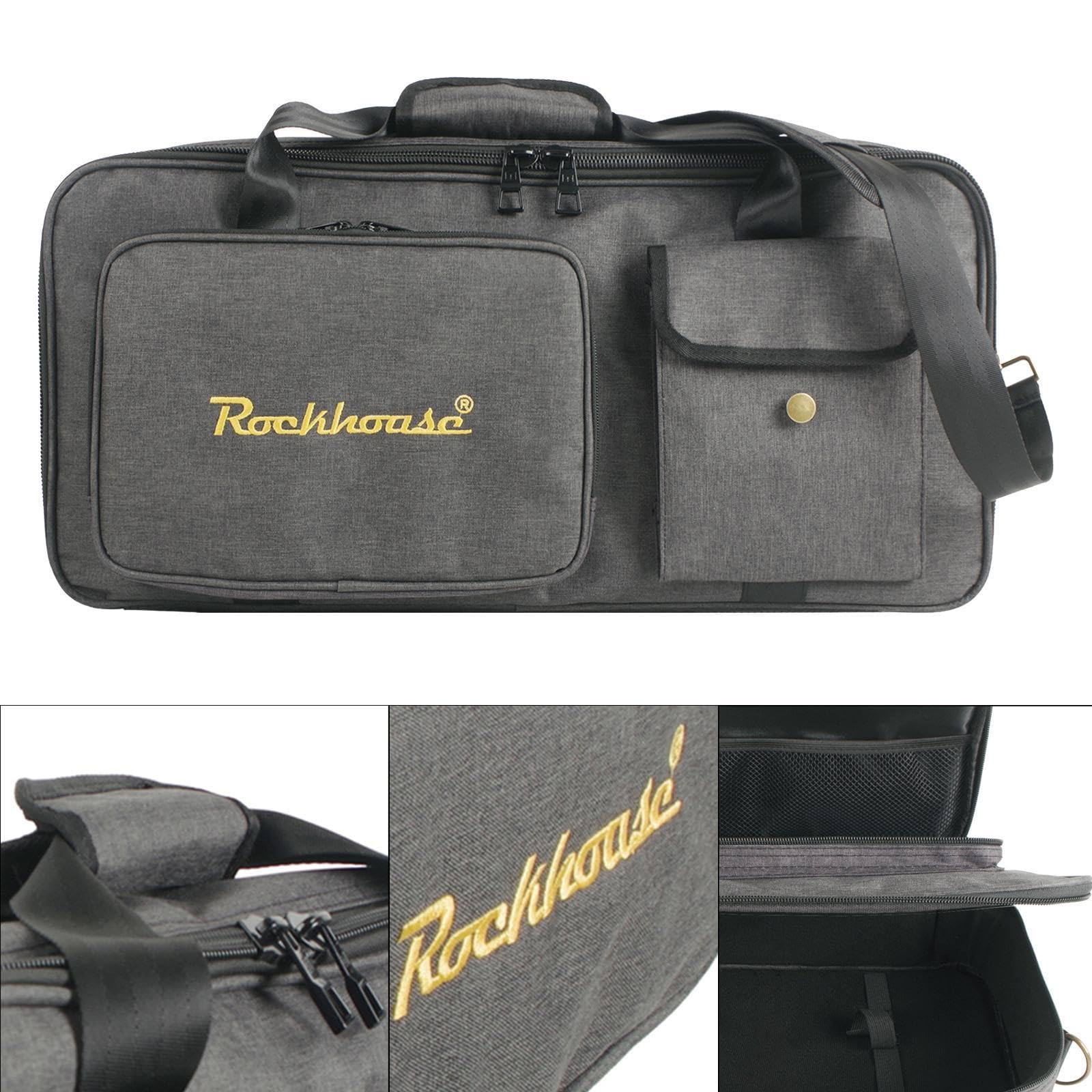 Guitar Guitar Multi Efectos Efecto de bolsa de pedal Pedalboard Carry Bag Ensayos Portable Pedalboard Pelipadora Poliquita Bolsa de guitarra Bolsa de, 58cmx29cmx16cm