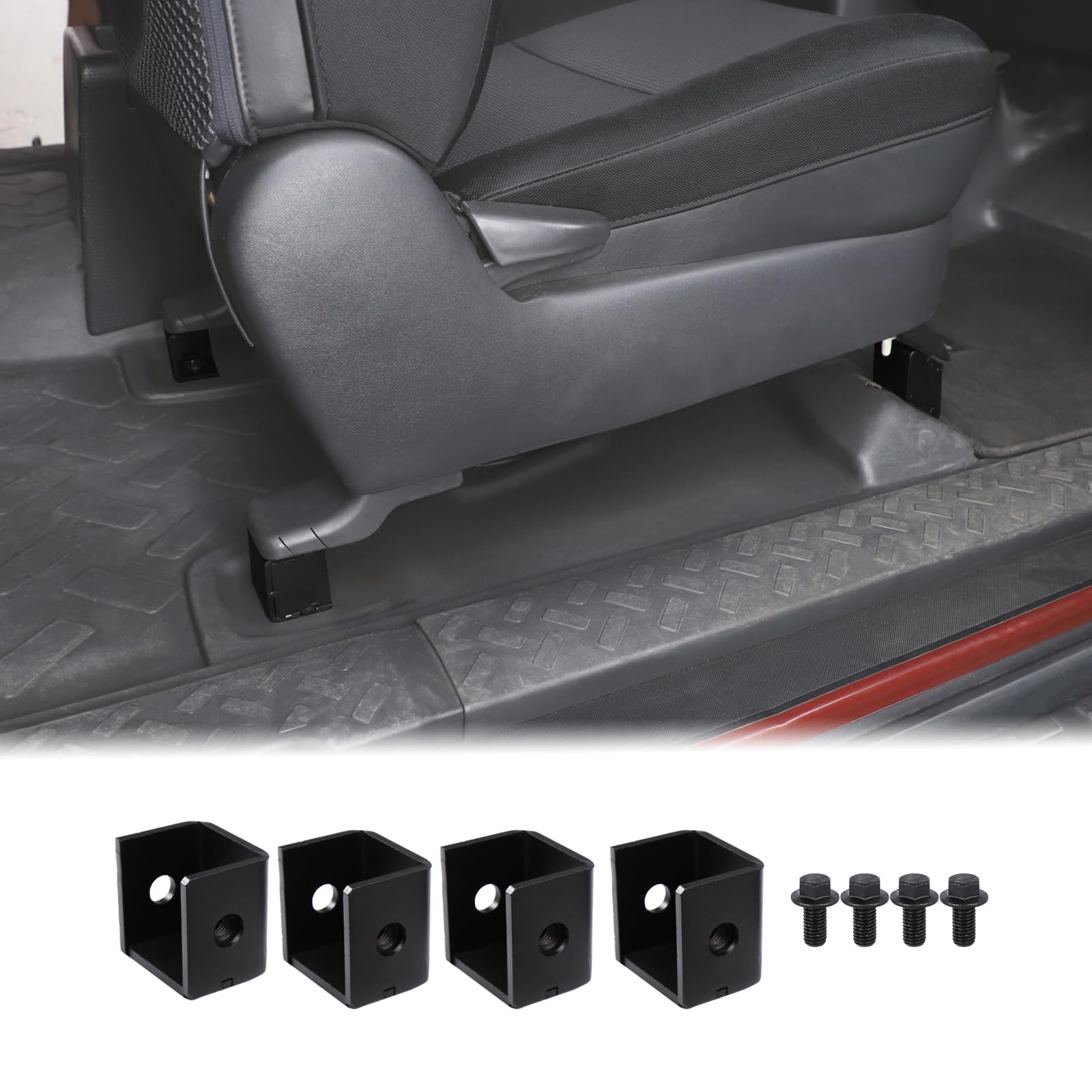 Kit De Surélévation De Siège Avant 3,8 Cm (1,5 Pouces) En Alliage D'aluminium - Pour Toyota 4Runner, Tacoma, Lexus GX, FJ Cruiser - Installation Facile, Vue Améliorée