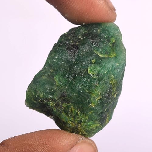 Miniatura 3 de GEMHUB Piedras preciosas sueltas para la fabricación de joyas, 10-980 quilates, esmeralda verde cruda, piedras naturales Cristal y piedras curativas