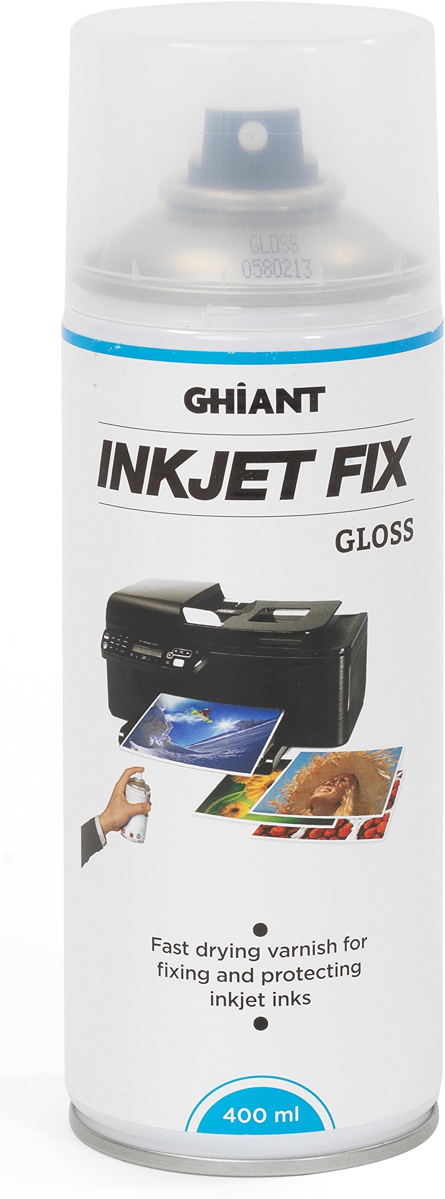 Ghiant Inkjet Fixative Spray 400ml Gloss