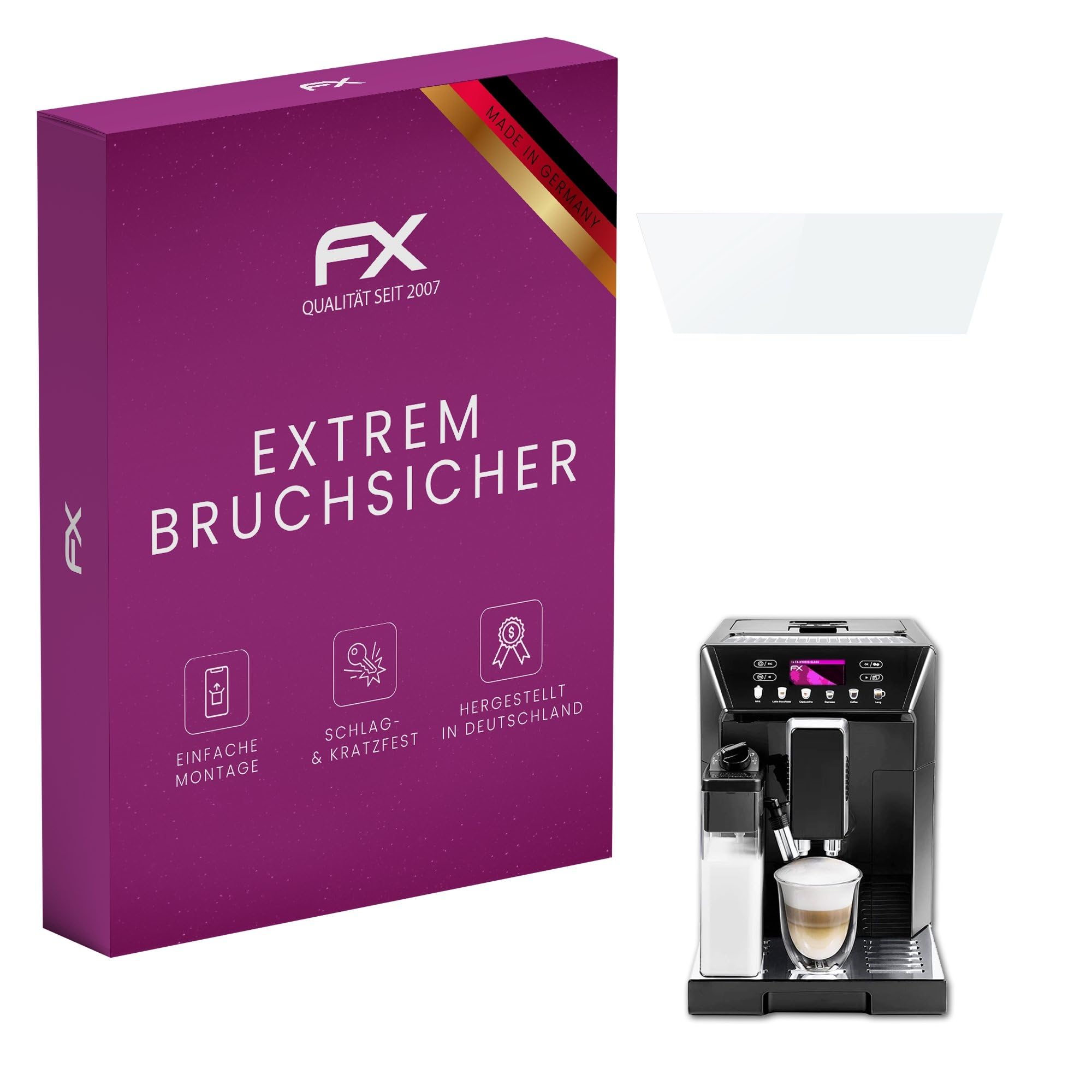 atFoliX Panzerfolie für DeLonghi Eletta Cappuccino Evo ECAM46.860.B