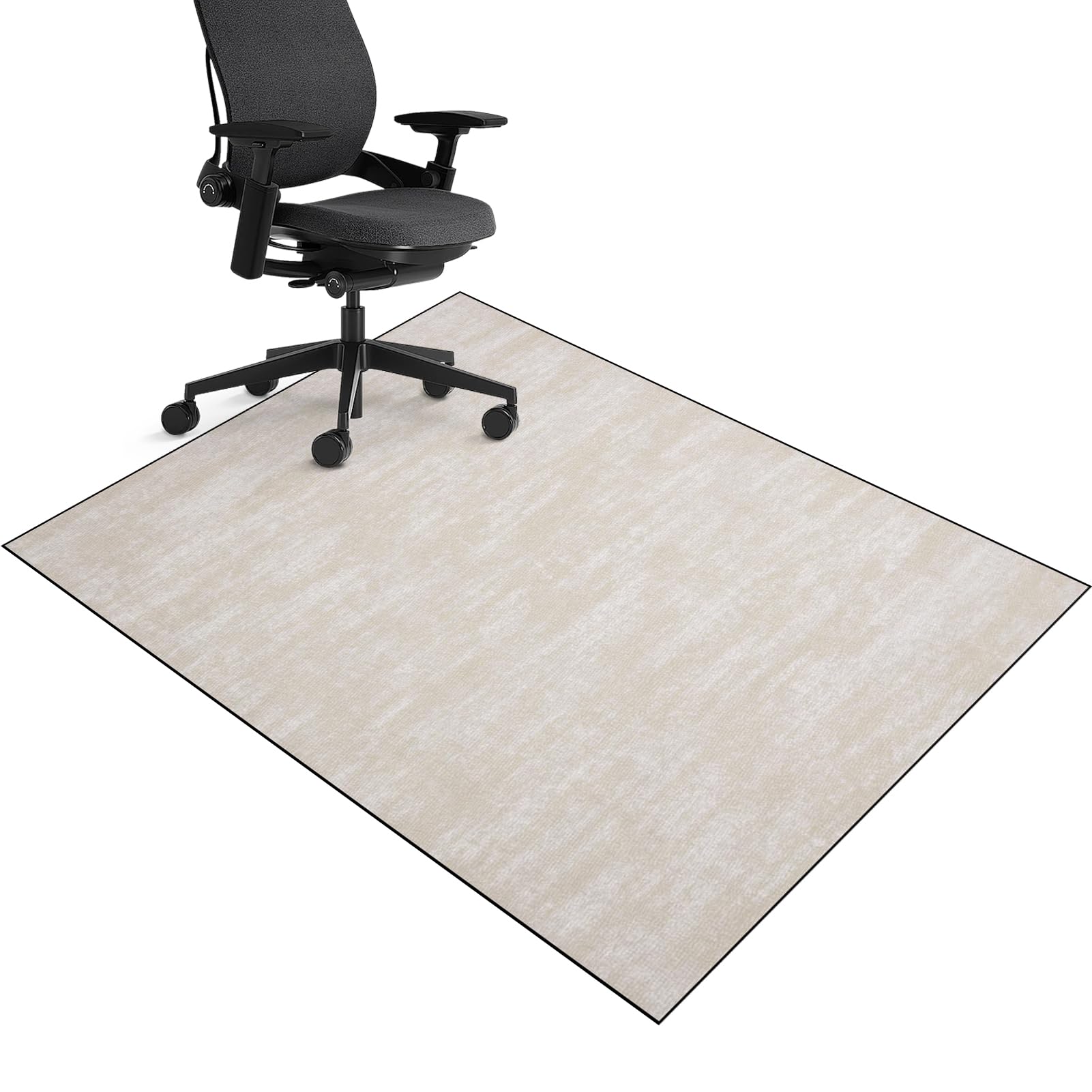 Computer Chair Mat for Carpet, 80 x 120 cm Floor Protection Chair Mat for Hard Floors, Gaming Chair Mat for Carpeted Floor, Desk Chairmats Protector Rug, Floor Protection Mat for Work, Home, Gaming