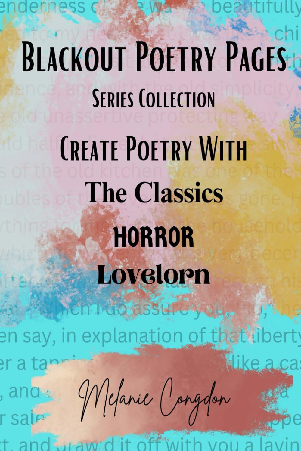 Blackout Poetry Pages:: Series Collection