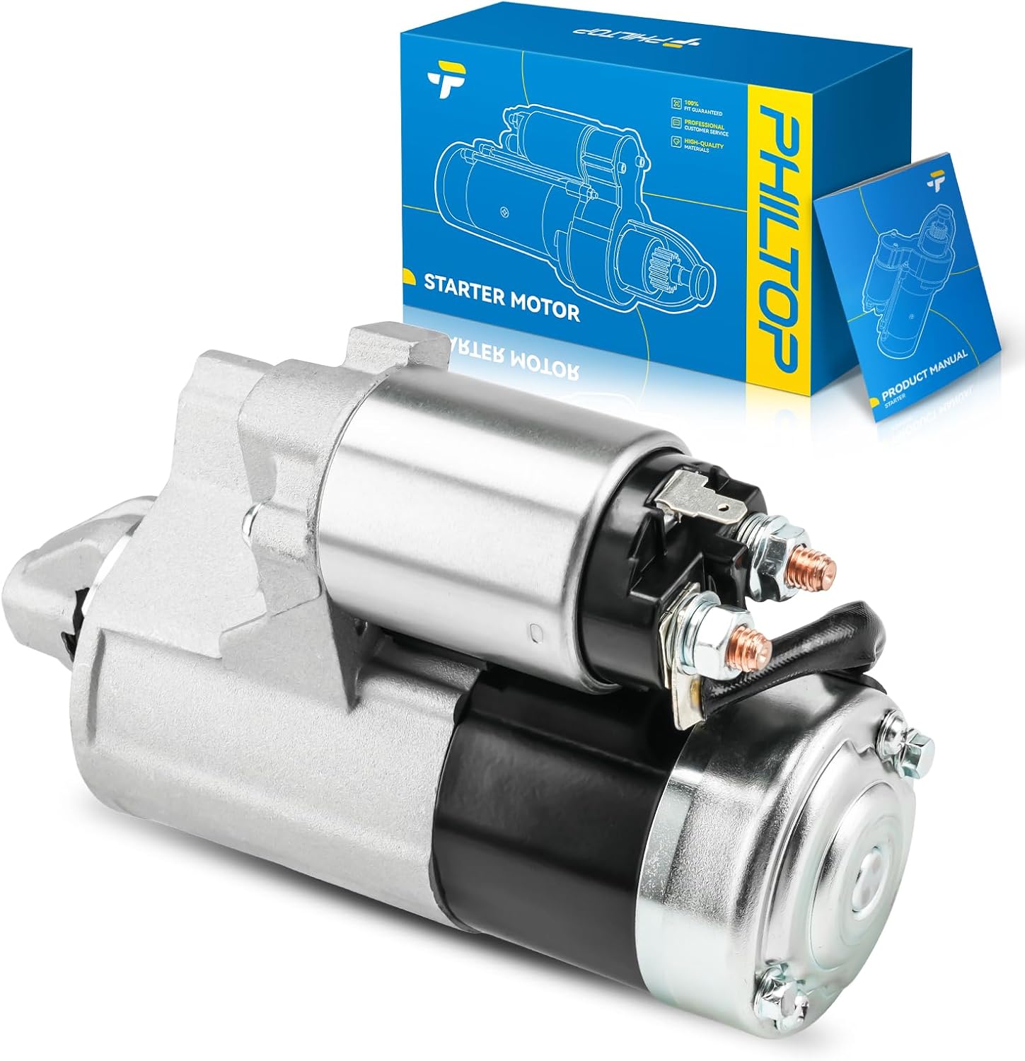 PHILTOP Starter,17882N Starter Motor for 2003-2005 Liberty 3.7L