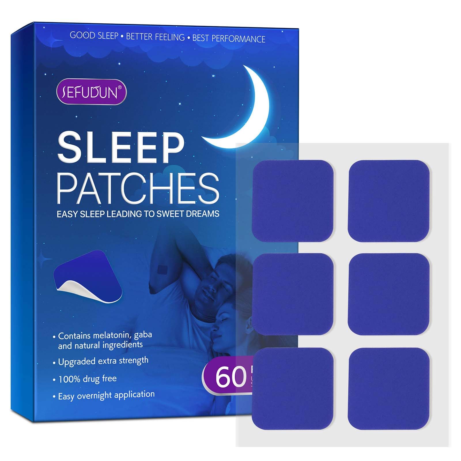 Sponsored Ad – Wisfunlly 60 Pcs Deep Sleep Patches for Adults, Sleep Aid Alternative Pads Natural Sleeping Stickers to Improve Sleep Quality, Sleep Support Patches for Men and Women