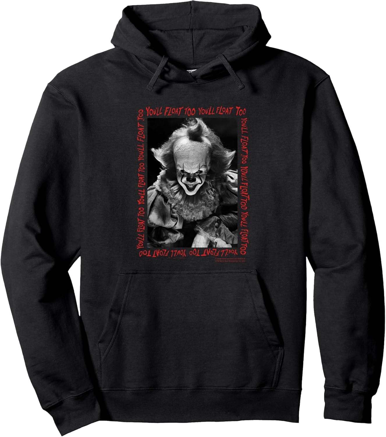 IT You'll Float Too Frame Pullover Hoodie