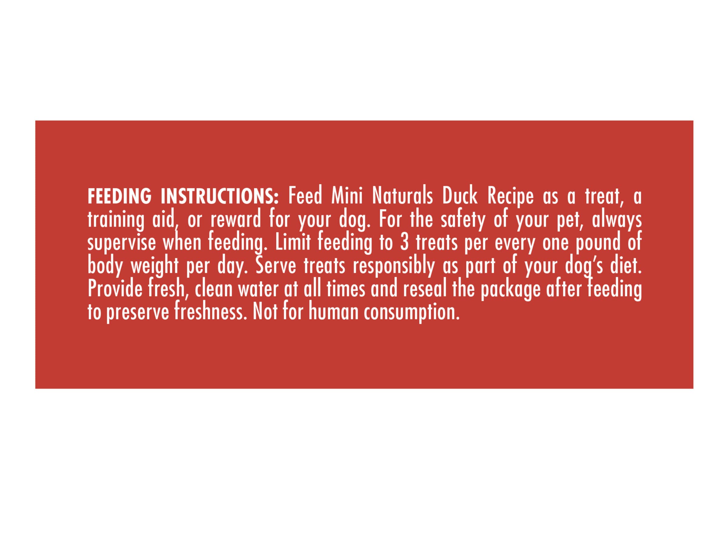 Zuke's Mini Naturals Training Dog Treats Duck Recipe, 16 OZ Bag (Pack of 2) - image 8