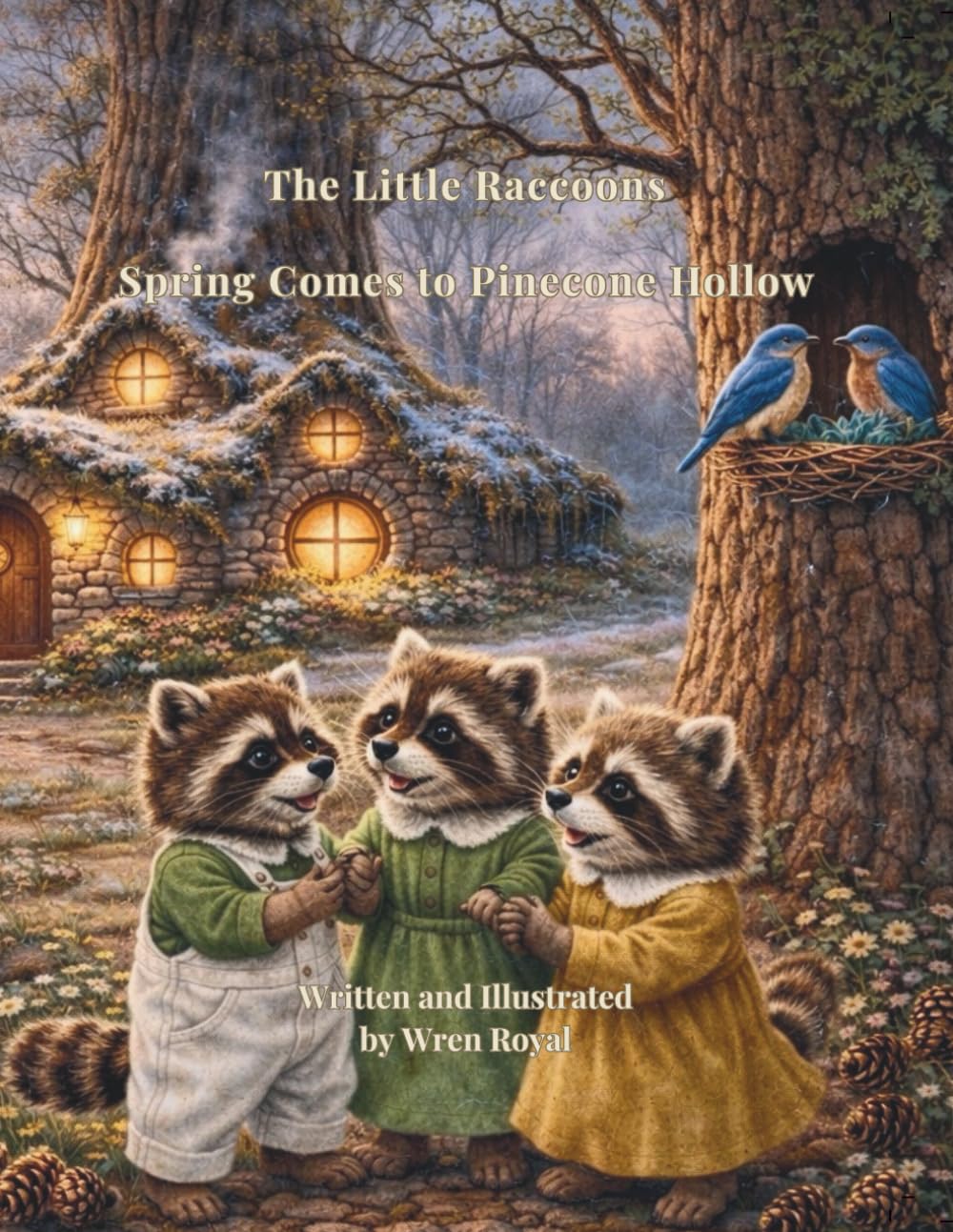 Spring Comes to Pinecone Hollow (The Little Raccoons of Pinecone Hollow)