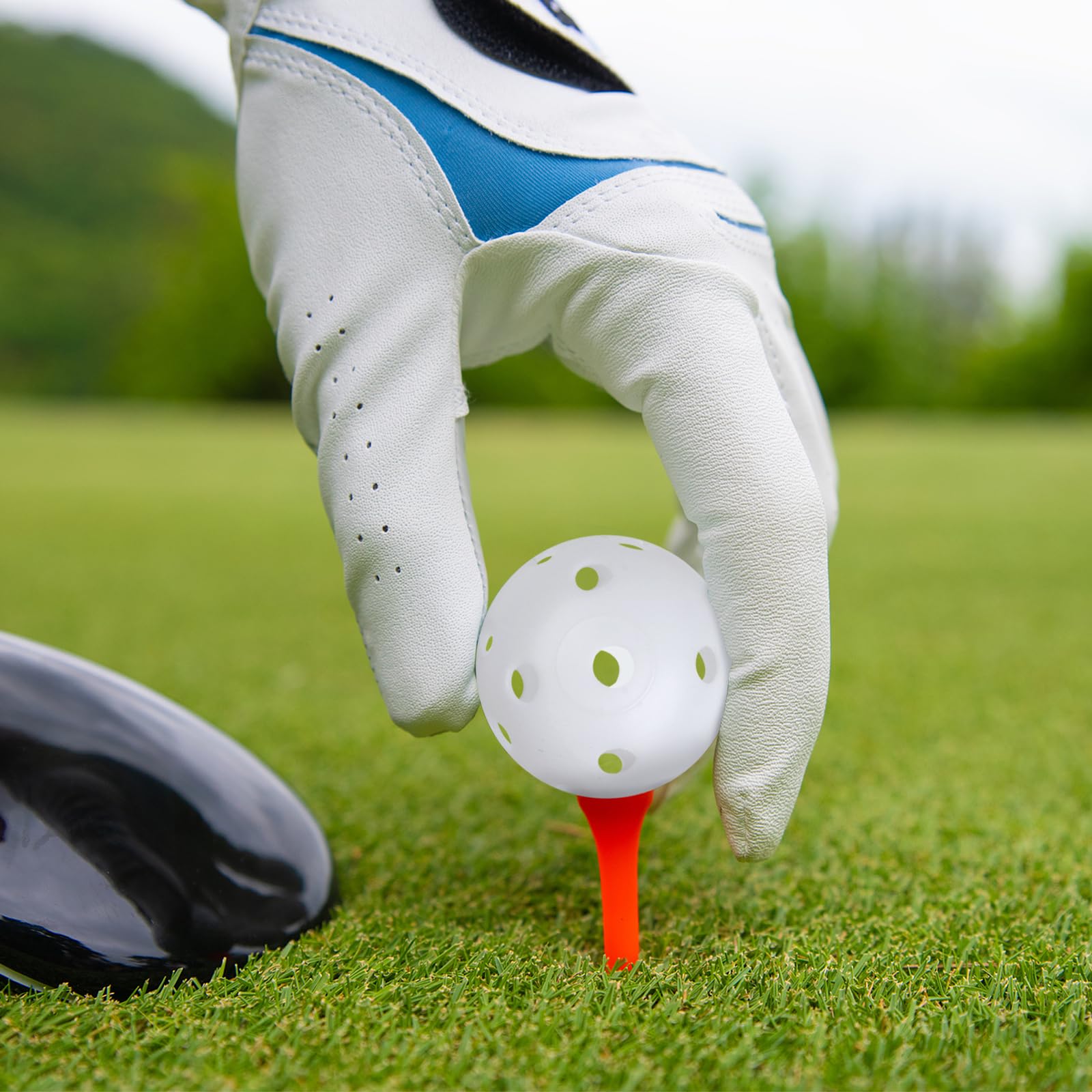 Joyberg Übungsgolfbälle, 42 mm, Kunststoff-Golfbälle, Übungsgolfbälle für Hinterhof, Training, Golfbälle für Schwungübungen, 24 Stück