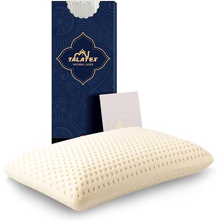 LUCID Talalay Latex Foam Pillow - Mid 