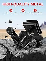 Vista 3 de Amazicha Nuevo kit de pernos de bloqueo de bolsa de sillín para sillín cerraduras de palanca de alforja antirrobo tornillos de hardware de montaje