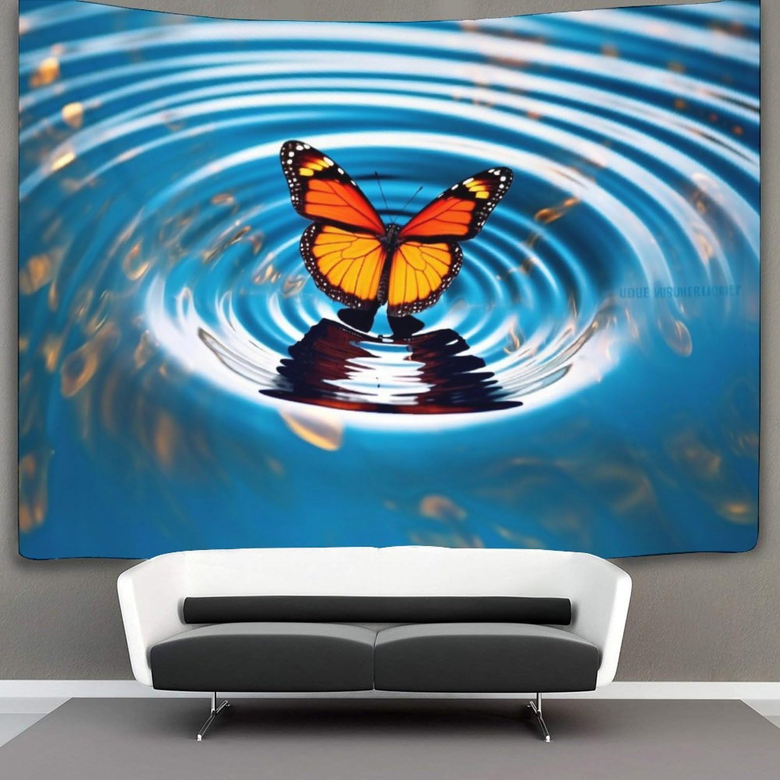 kaiyun 70cmx100cm Tapestry Butterfly Tapestries 3D Printing Wall Hanging Home Decorations