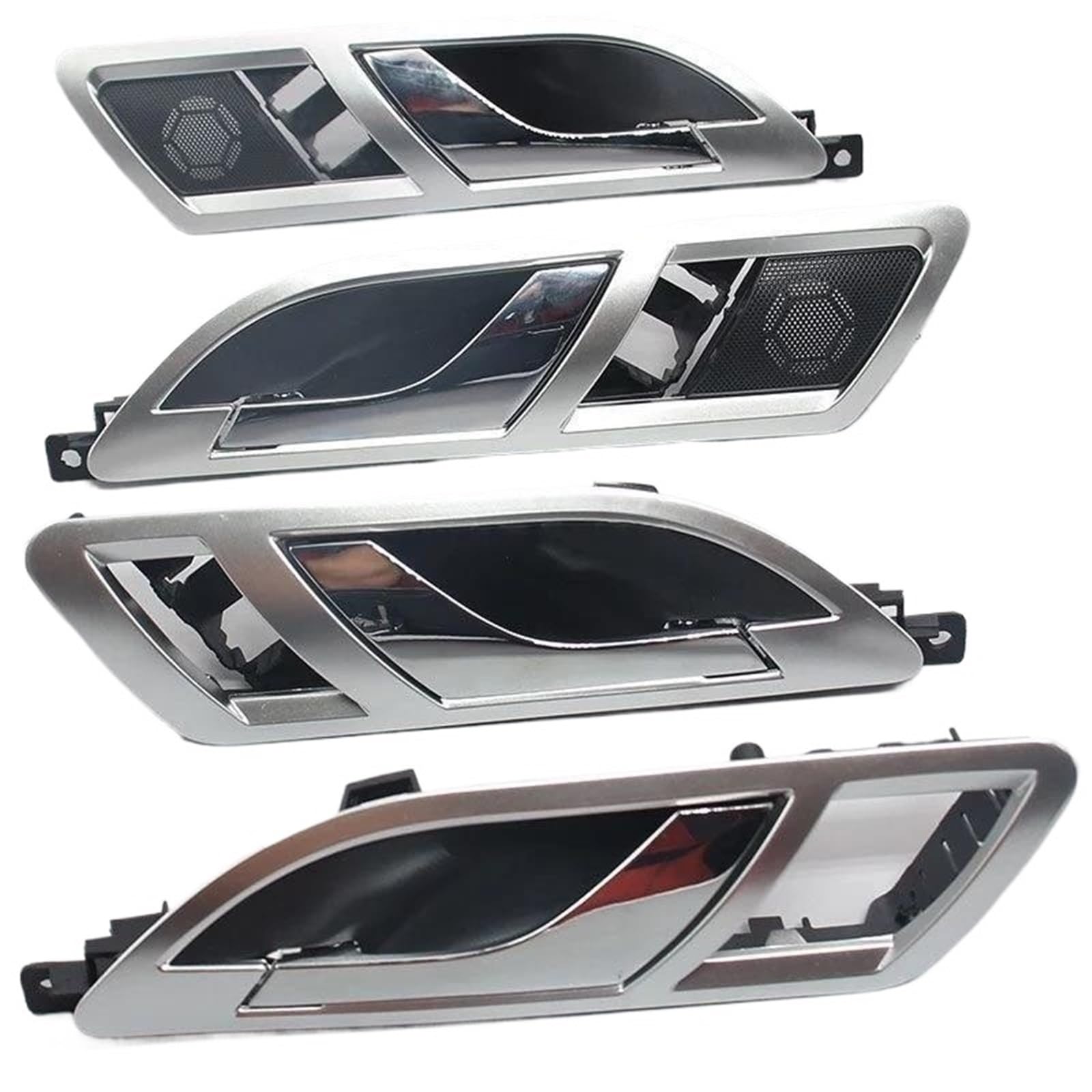 Fhcbutae Silver Interior Car Handle Interior Car Door Handle For Skoda For Superb 2001 2002 2003 2004 2005 2006 2007 2008(Silver)