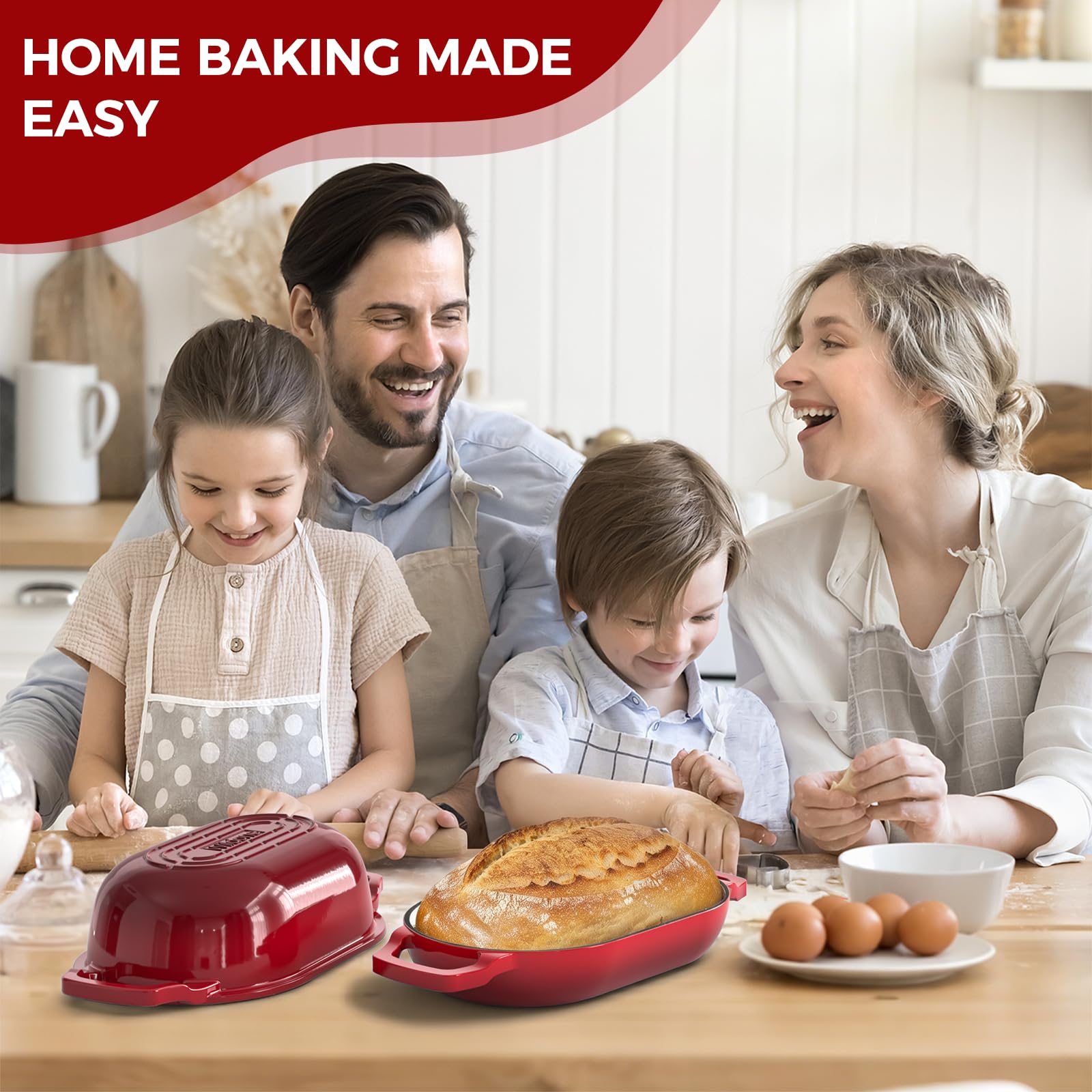 Wildone Dutch Oven - Bread Baking & More -6 Wildone Dutch Oven - Bread Baking & More -6