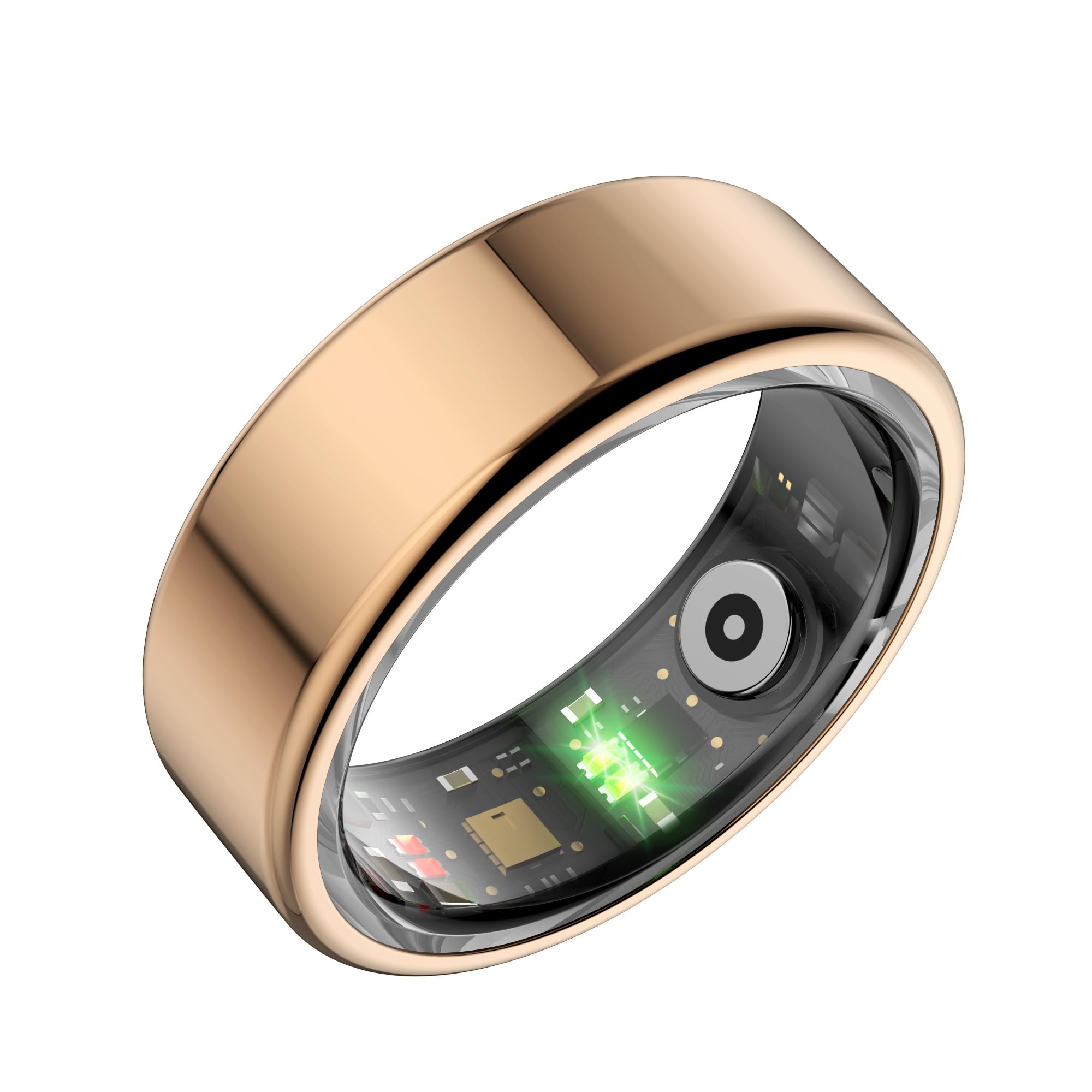 Smart Ring Smartringe für Herren und Damen Smart Ring Android Fitness Ring Tracker Podómetro Monitor SchlafMonitor Herzfrequenzmessung Gesundheitsüberwachung DatenRecorung für verschiedene Sportarten