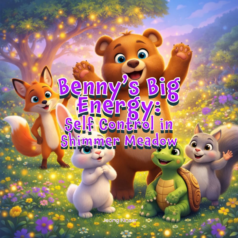 Benny’s Big Energy: Self-Control in Shimmer Meadow: A story about big feelings, calm breathing, and the magic of pausing (Social Emotional Learning with Shimmer Meadow Friends)