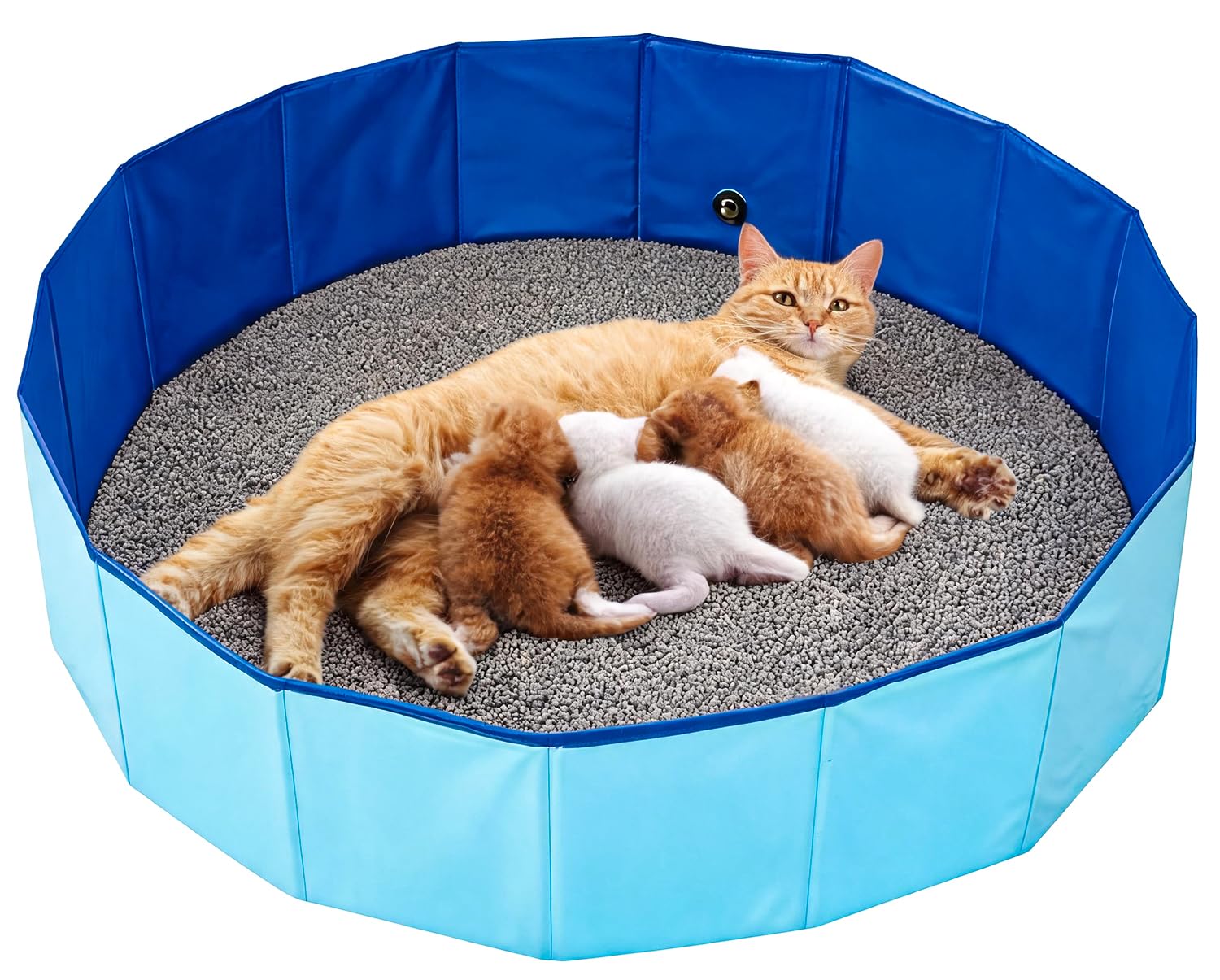 32" Large Cat Birthing Box,Whelping Box for Cats,Cat Nesting Box