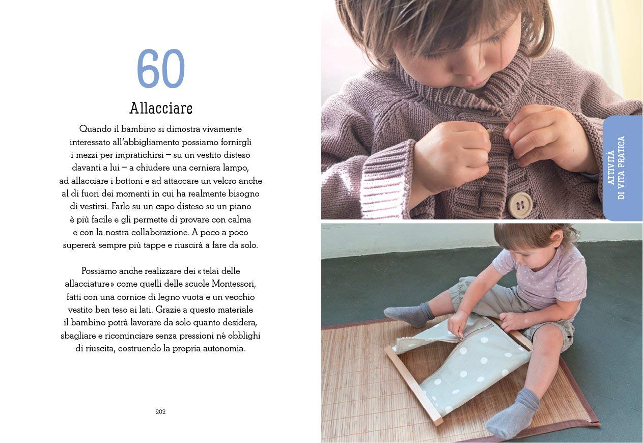 La guida di attività Montessori 0-6 anni. Per accompagnare la «mente assorbente» del bambino