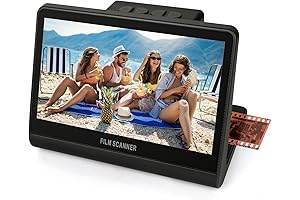 24 MP High-Resolution Film to Digital Converter with Large LCD Display