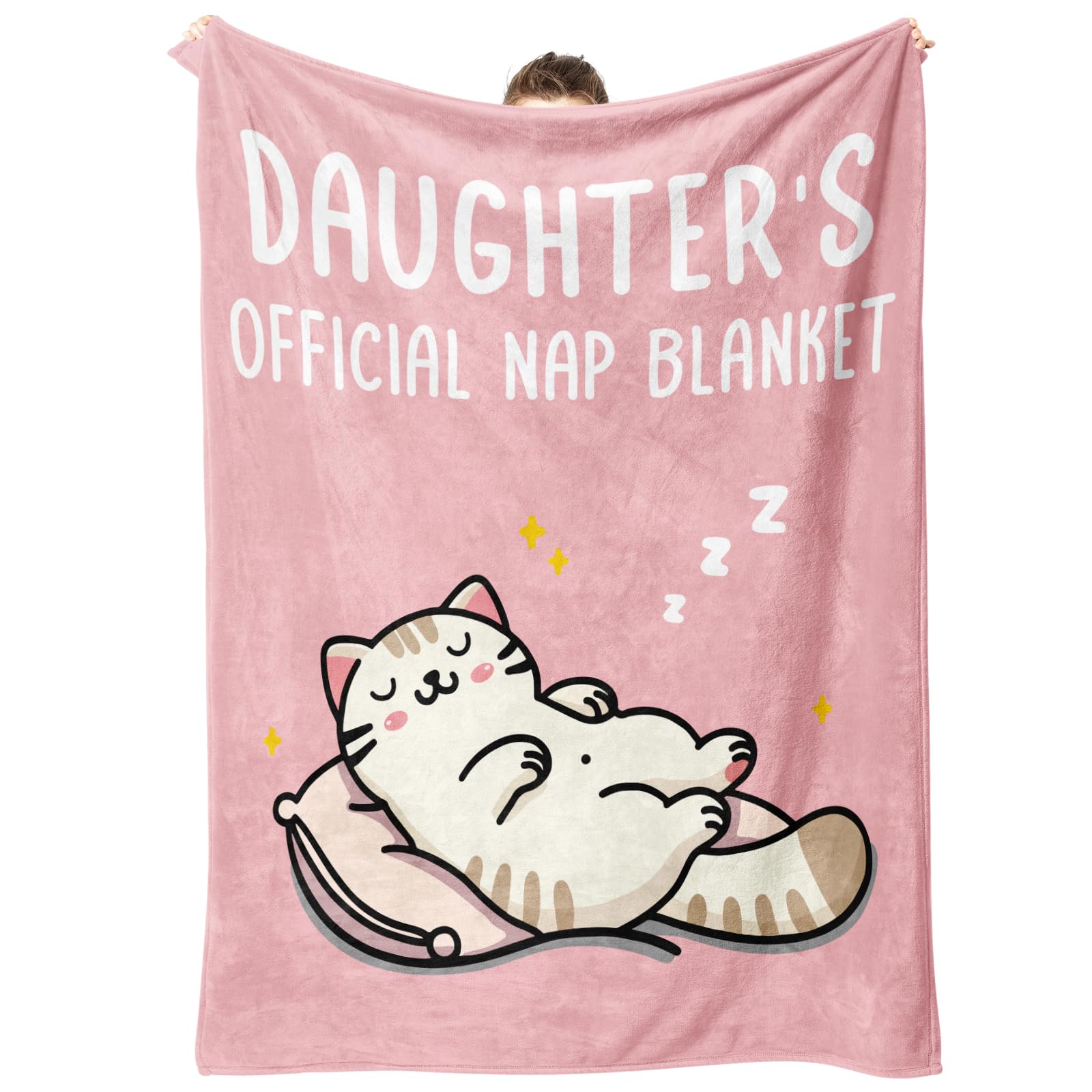 Encoink Daughter Gifts from Mum Dad, Gifts for Daughter Blanket, Idea Daughters Birthday Gift, Easter, Graduation, Wedding, Valentines, Mothers Day, Ideas