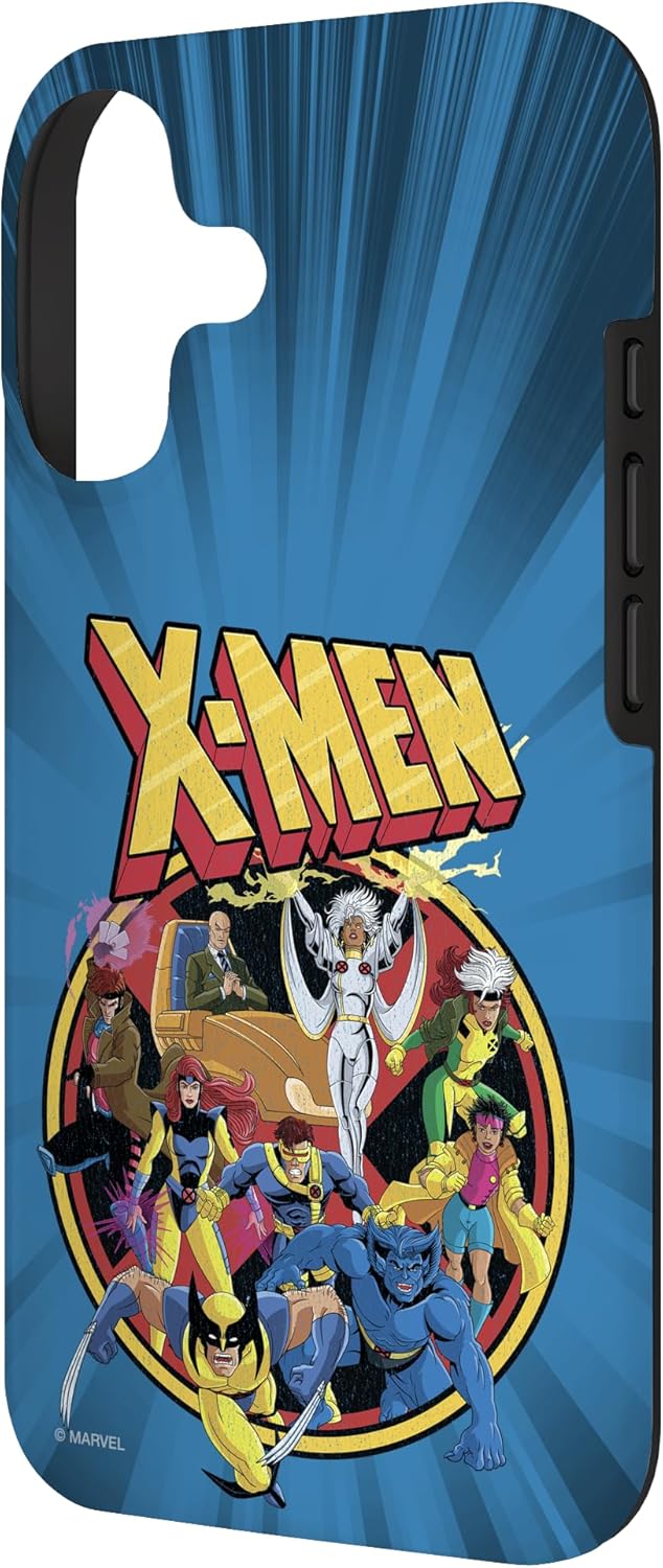 Marvel X-Men Animated Series Retro 90s Case for iPhone 17