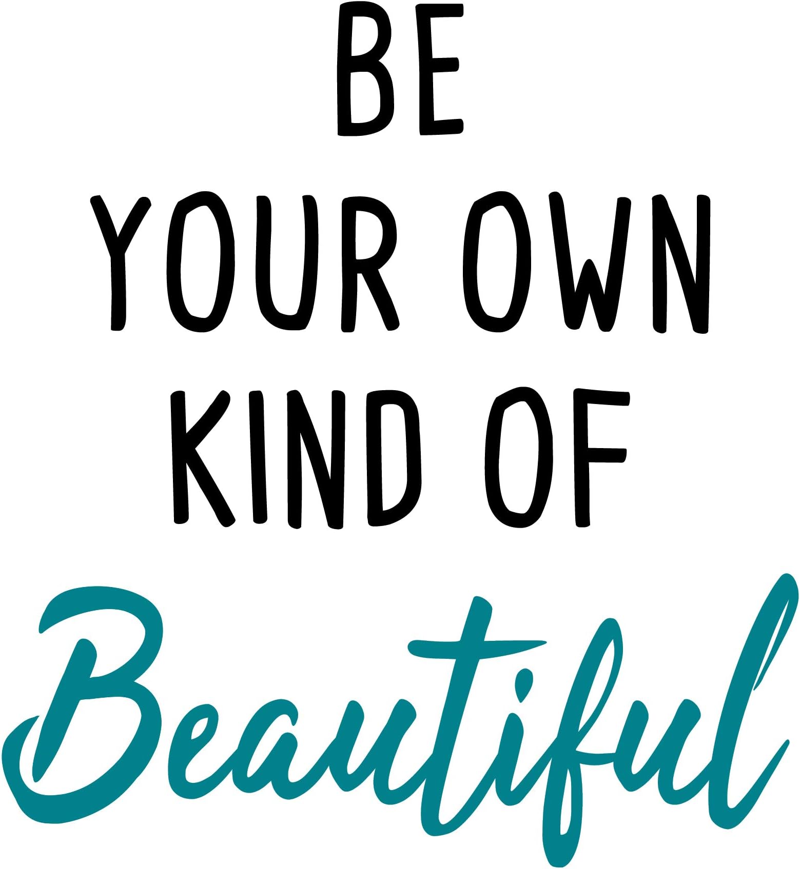 GULIGULIBe Kind of Your Own Beautiful-Inspirational Quotes Wall Decals-Vinyl Stickers for Bedroom Living Room School Office Home Decor