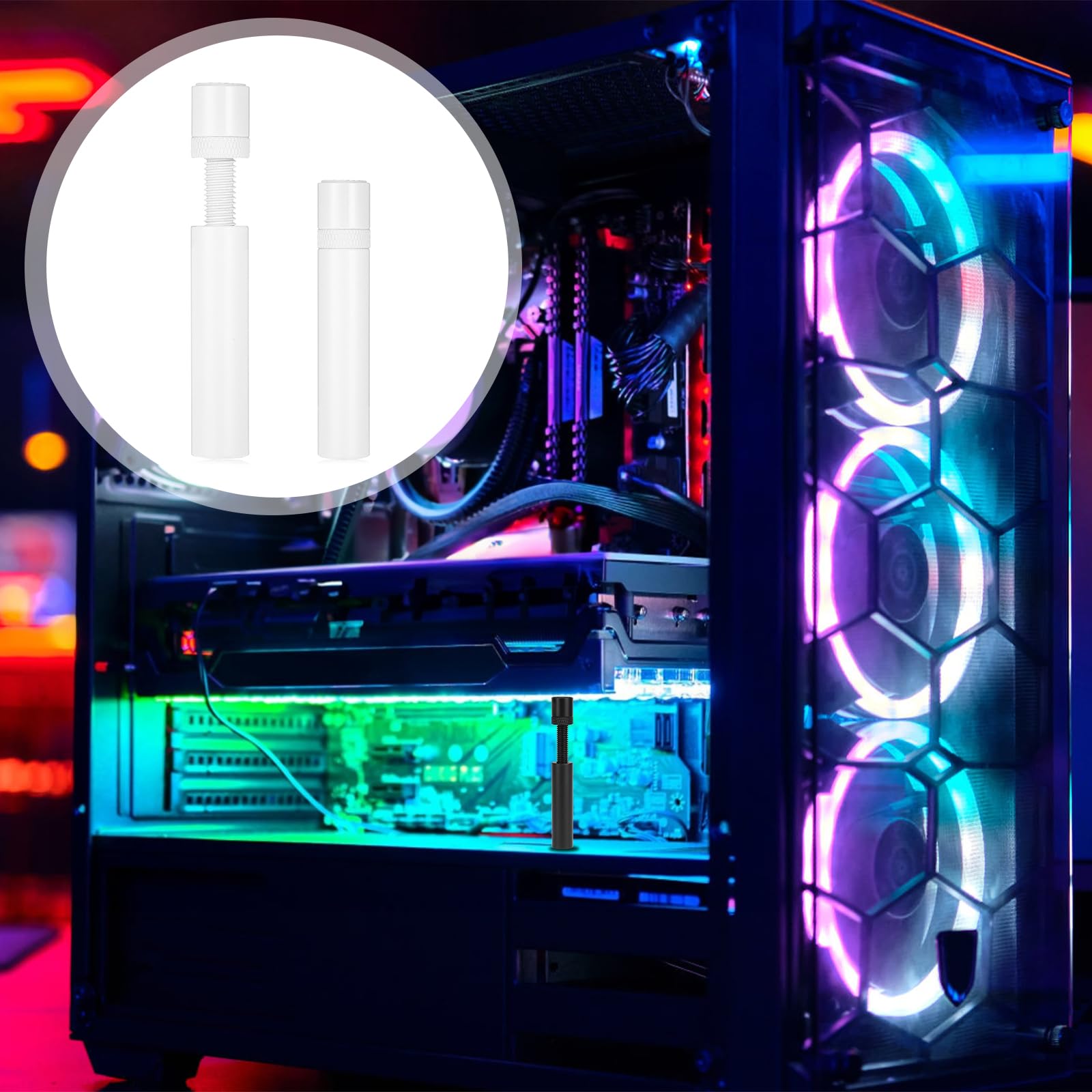 EZDIY-FAB Supporto per scheda grafica verticale PCIe 4.0 GPU, kit di EZDIY-FAB Supporto per scheda grafica verticale PCIe 4.0 GPU, kit di