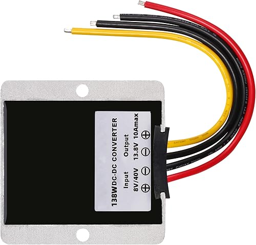 Miniatura 2 de DC a CC 8V-40V Step Up Step Up a 13.8V 10A 138W, regulador de voltaje del convertidor de aumento, adaptador de corriente de voltaje, transformador
