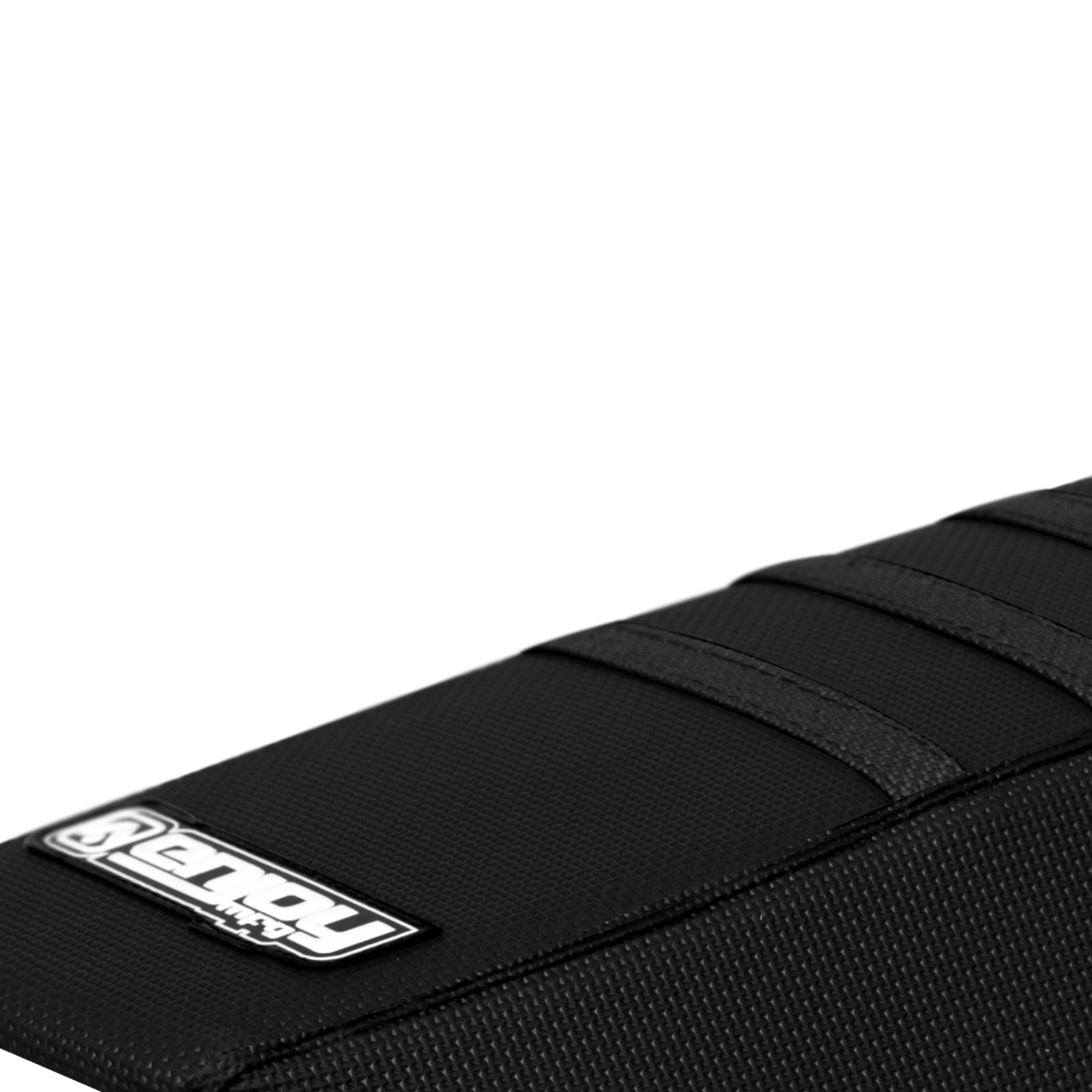 Enjoy Mfg Seat Cover - Compatible Fit for 2010-2018 Suzuki RMZ 250 RMZ250 - All Black/Black Ribs #49