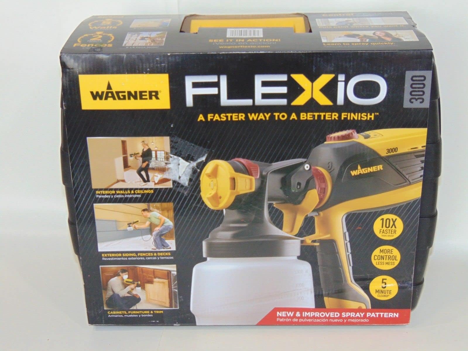 0529085 FLEXiO 3000 HVLP Paint Sprayer