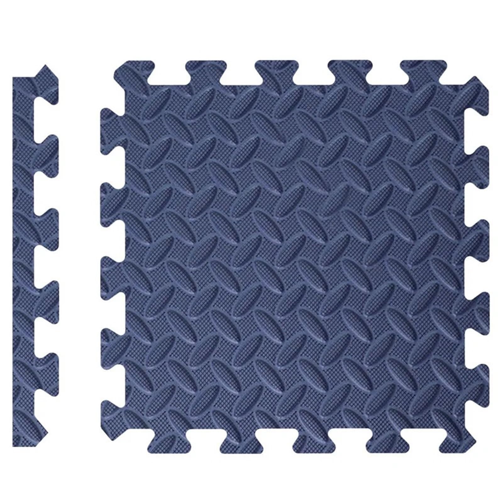 Tappeto Da Fitness A Puzzle Tappetini ad incastro EVA da 16 pezzi, piastrelle portatili antiscivolo e ammortizzanti for yoga fitness