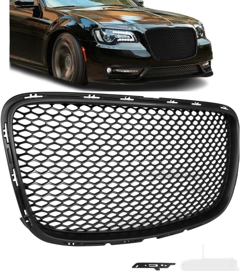 Front Grille compatible with 2015-2022 Chrysler 300
